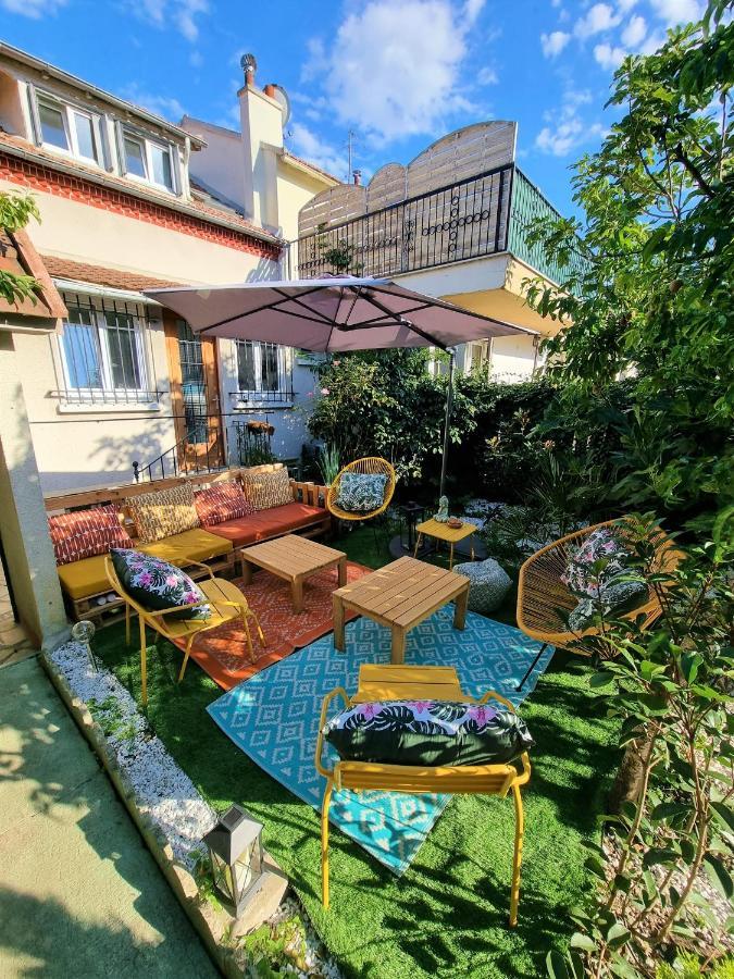 Petite Maison Au Calme Épinay-sur-Seine Dış mekan fotoğraf